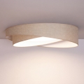 BRILAGI - plafoniera LED VELVET TWIST LED/24W/230V 4000K Ø 55 cm beige