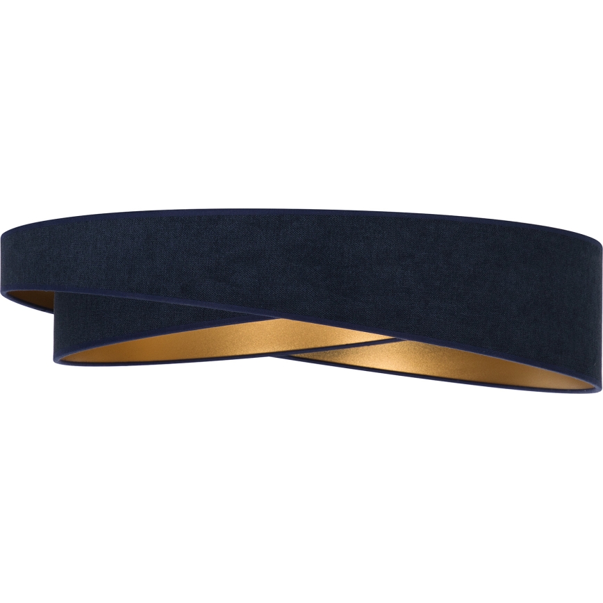 BRILAGI - Plafoniera LED VELVET TWIST LED/24W/230V 4000K Ø 55 cm blu/oro