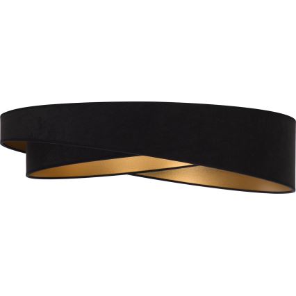 BRILAGI - Plafoniera LED VELVET TWIST LED/24W/230V 4000K Ø 55 cm nero/oro