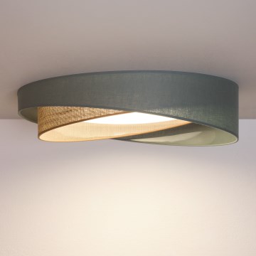 BRILAGI - Plafoniera LED VELVET TWIST LED/24W/230V 4000K Ø 55 cm verde/beige