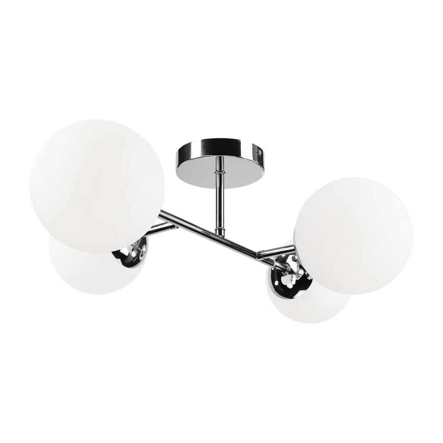 Brilagi - Plafoniera MALONY 4xE14/20W/230V cromo lucido