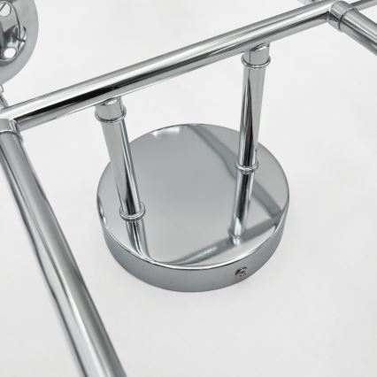 Brilagi - Plafoniera MALONY 6xE14/20W/230V cromo lucido