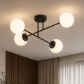 Brilagi - Plafoniera MILO 4xE27/60W/230V nera