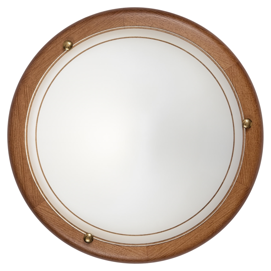 Brilagi - Plafoniera ORBIS 1xE27/60W/230V Ø 30 cm, pino