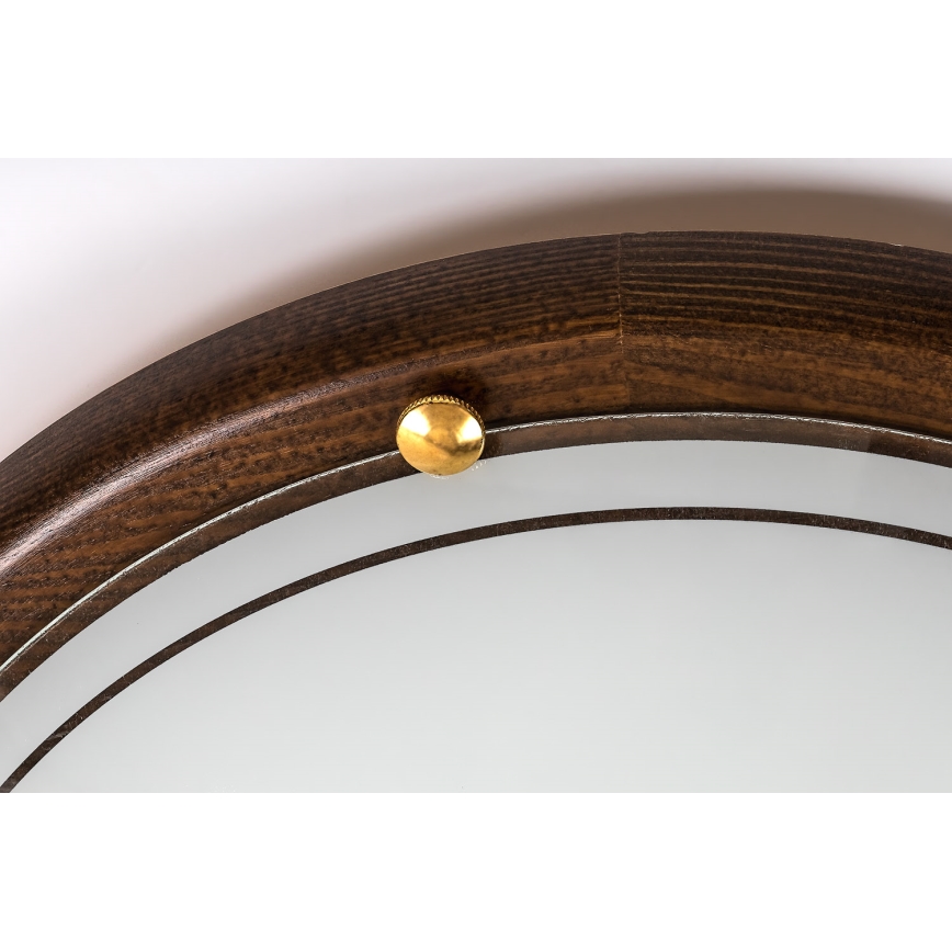 Brilagi - Plafoniera ORBIS 2xE27/60W/230V Ø 38 cm pino