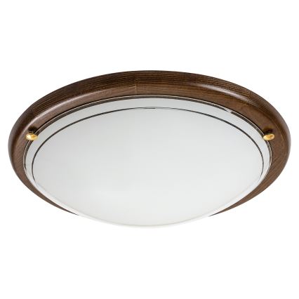 Brilagi - Plafoniera ORBIS 2xE27/60W/230V Ø 38 cm pino