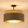 Brilagi - Plafoniera OREGON VEGE 1xE27/15W/230V diam. 45 cm grigio