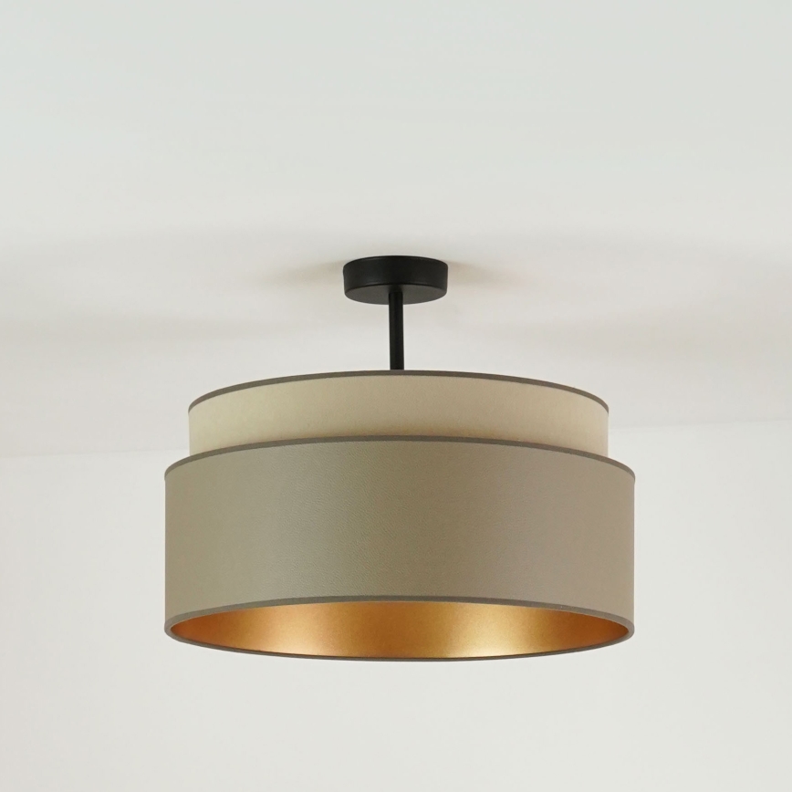 Brilagi - Plafoniera OREGON VEGE 1xE27/15W/230V diam. 45 cm grigio