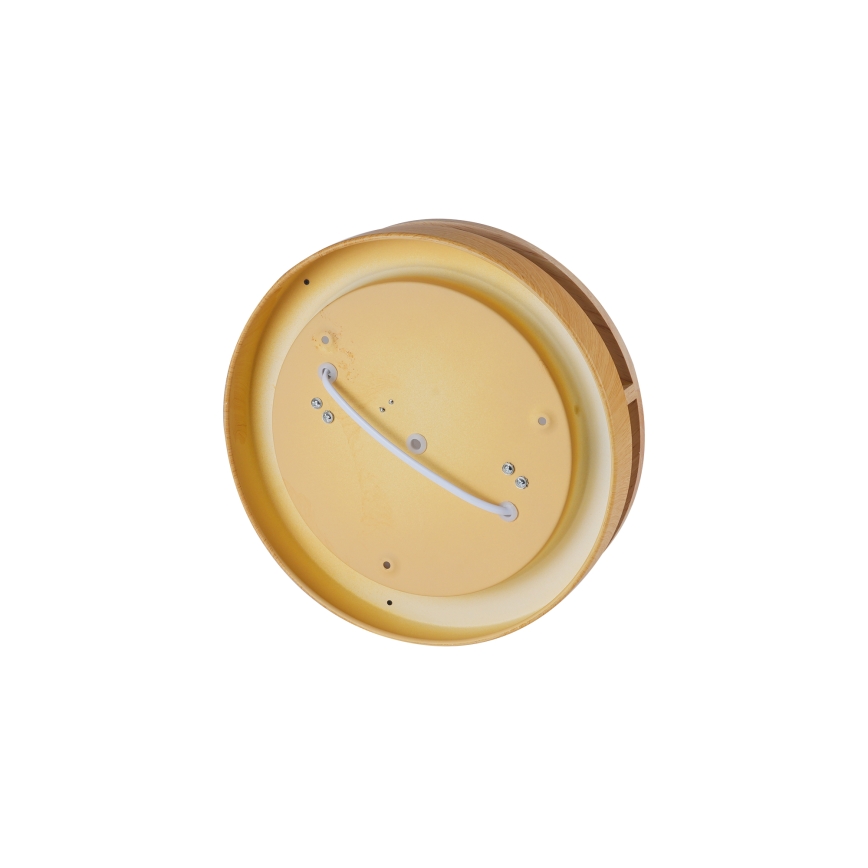 Brilagi - Plafoniera ORINO 2xE27/40W/230V Ø 27 cm effetto legno/rovere