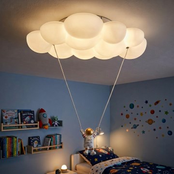 Brilagi - Plafoniera per bambini a LED ASTRO LED/77W/230V bianca