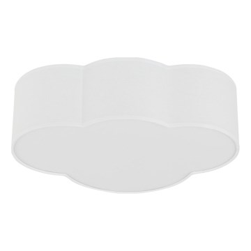 Brilagi - Plafoniera per bambini NIMBUS MINI 2xE27/15W/230V 31x43 cm bianca