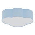 Brilagi - Plafoniera per cameretta NIMBUS MINI 2xE27/15W/230V 31x43 cm blu