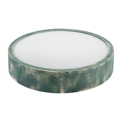 Brilagi - Plafoniera PINO 2xE27/15W/230V pino/verde Ø 37,5 cm