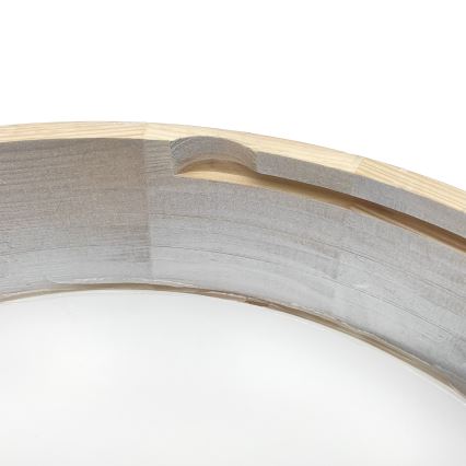 Brilagi - Plafoniera PINO 3xE27/15W/230V in pino/argento diam. 47,5 cm