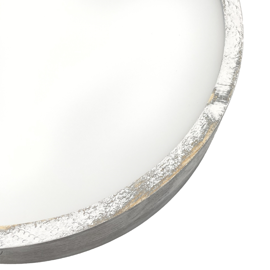 Brilagi - Plafoniera PINO 3xE27/15W/230V in pino/argento diam. 47,5 cm