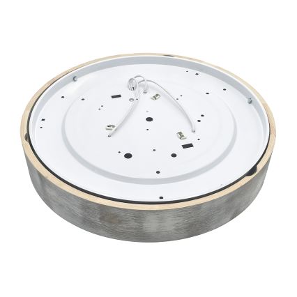 Brilagi - Plafoniera PINO 3xE27/15W/230V in pino/argento diam. 47,5 cm