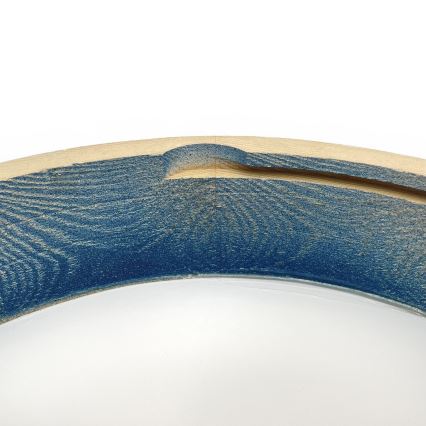 Brilagi - Plafoniera PINO 3xE27/15W/230V in pino/blu Ø 47,5 cm