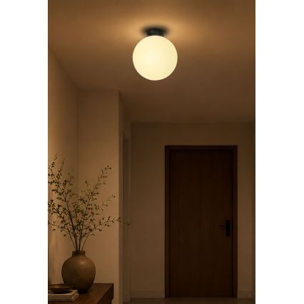 BRILAGI - Plafoniera POLOS 1xE27/40W/230V Ø 30 cm nero