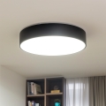 BRILAGI - Plafoniera POOL 5xE27/15W/230V Ø 60 cm IP54 nera