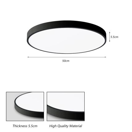 Brilagi - Plafoniera POOL LED/60W/230V 3000/4000/6000K 50 cm