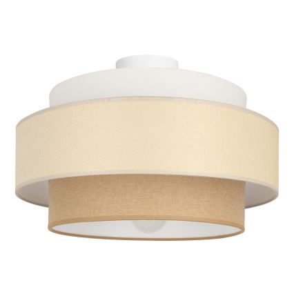 Brilagi - Plafoniera RESNA 1x E27/60W/230V Ø 40 cm crema/beige