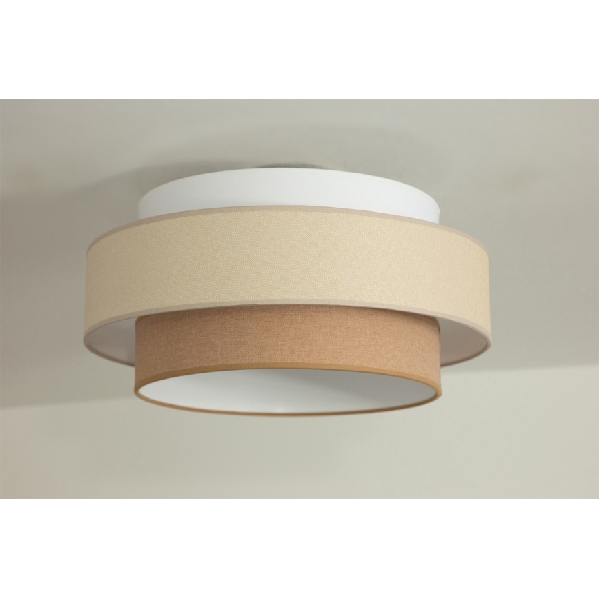 Brilagi - Plafoniera RESNA 1x E27/60W/230V Ø 40 cm crema/beige