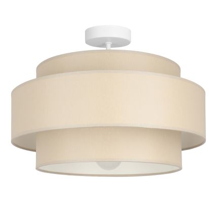 Brilagi - Plafoniera RESNA 1xE27/60W/230V Ø 40 cm beige
