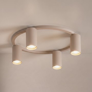Brilagi - Plafoniera SELE 4xGU10/30W/230V beige