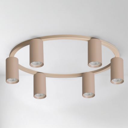 Brilagi - Plafoniera SELE 6xGU10/30W/230V beige