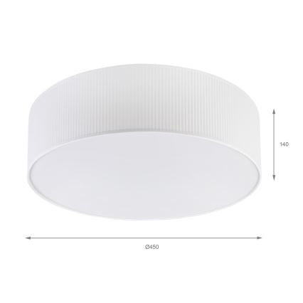 Brilagi - Plafoniera SIRIJA MODERN 4xE27/60W/230V Ø 45 cm bianca