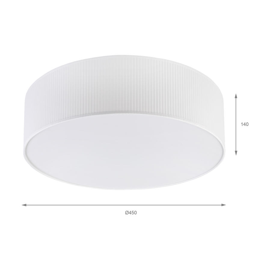 Brilagi - Plafoniera SIRIJA MODERN 4xE27/60W/230V Ø 45 cm bianca