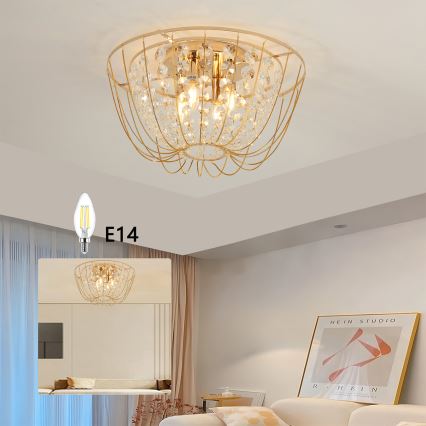 Brilagi - Plafoniera VASTERAS 4xE14/40W/230V Ø 45 cm