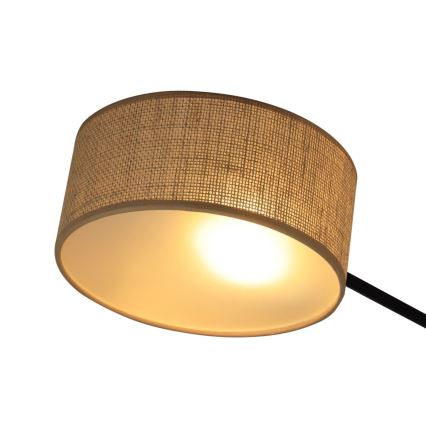 Brilagi - Plafoniera VIRGO 4xE14/40W/230V beige/nera