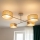 Brilagi - Plafoniera VIRGO 4xE14/40W/230V beige/oro