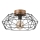 Brilagi - Plafoniera WOODY BASKET 1xE27/60W/230V quercia