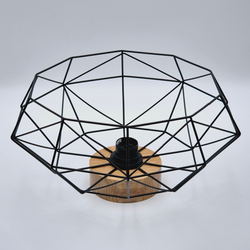 Brilagi - Plafoniera WOODY BASKET 1xE27/60W/230V quercia