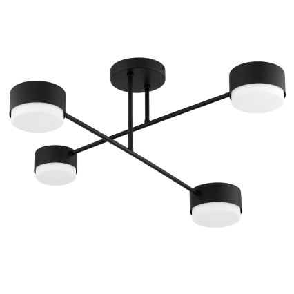 Brilagi - Plafonnier à fixation en surface MONO 4xGX53/12W/230V noir