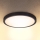 Brilagi - Plafonnier à intensité variable ESTELA LED/48W/230V 3000-6500K ø 40 cm noir + télécommande