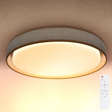 Brilagi - Plafonnier à intensité variable KIANIA LED/48W/230V 3000-6500K d. 43 cm + télécommande