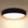 Brilagi - Plafonnier à intensité variable LARIOS LED/48W/230V 3000-6500K ø 39 cm noir + Télécommande
