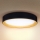 Brilagi - Plafonnier à intensité variable LARIOS LED/60W/230V 3000-6500K ø 49 cm noir + Télécommande