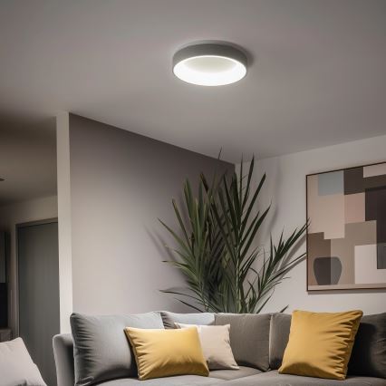 Brilagi - Plafonnier à intensité variable LED FALCON LED/80W/230V 3000-6500K + Télécommande