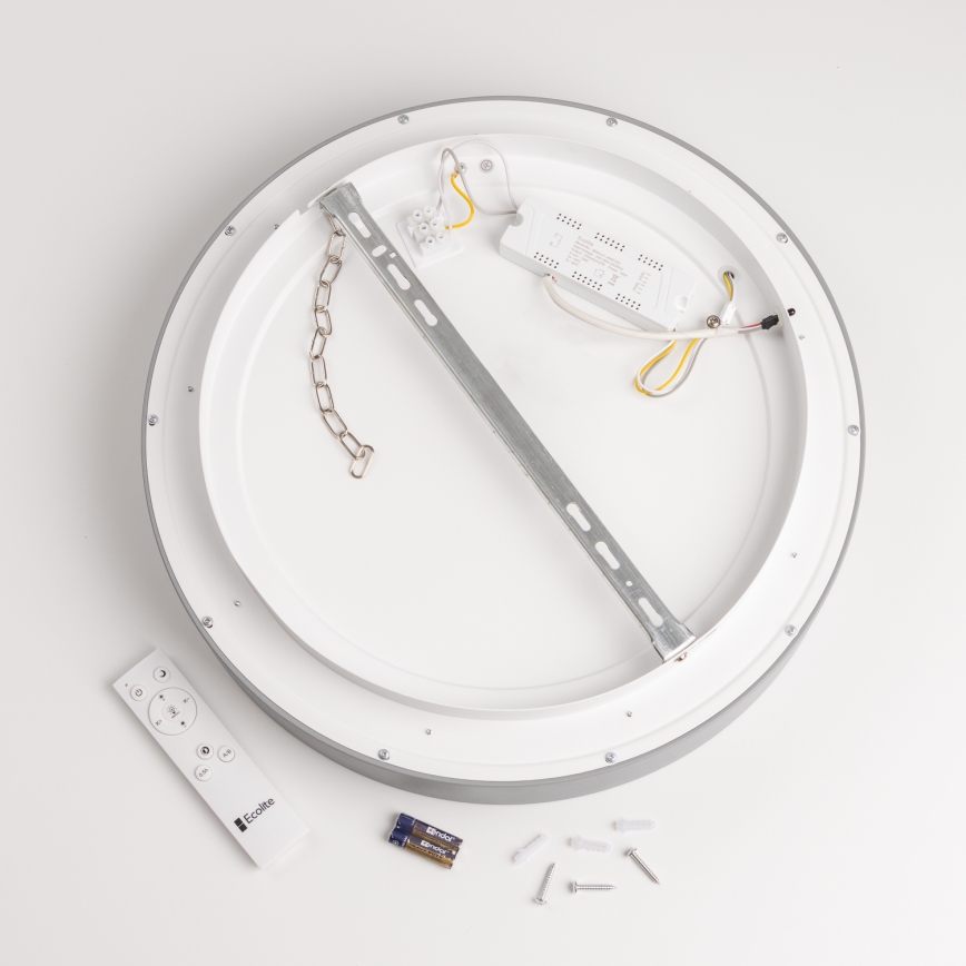 Brilagi - Plafonnier à intensité variable LED FALCON LED/80W/230V 3000-6500K + Télécommande