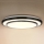 Brilagi - Plafonnier à intensité variable LUCIANO LED/48W/230V 3000-6500K ø 39 cm noir + télécommande