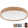 Brilagi - Plafonnier à intensité variable MANAROLA SMART LED/36W/230V 2700-6500K chêne d. 51 cm Wi-Fi + Télécommande Tuya
