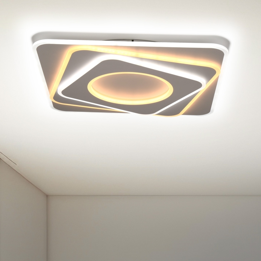 Brilagi - Plafonnier à intensité variable MODERN LED/100W/230V 2700-6500K 48x48 cm + Télécommande