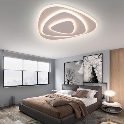 Brilagi - Plafonnier à intensité variable MODERN LED/58W/230V 2700-6500K + Télécommande