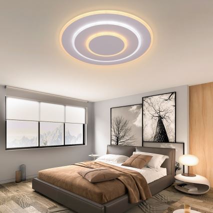 Brilagi - Plafonnier à intensité variable MODERN LED/58W/230V 2700-6500K + Télécommande