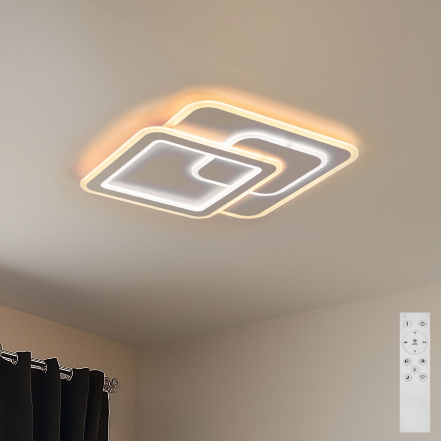Brilagi - Plafonnier à intensité variable MODERN LED/80W/230V 2700-6500K + Télécommande