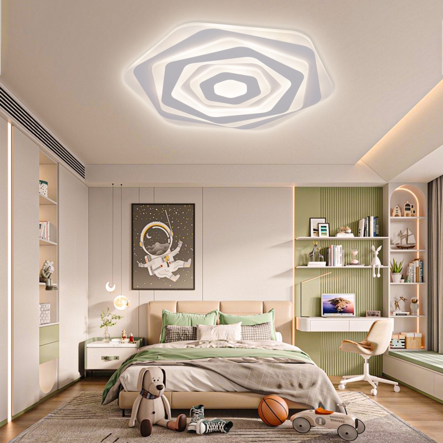 Brilagi - Plafonnier à intensité variable MODERN LED/85W/230V 2700-6500K + Télécommande